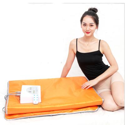China Detox Heated Pressotherapy Slimming Machine 2 Zone Infrared Sauna Blanket Weight Loss for sale