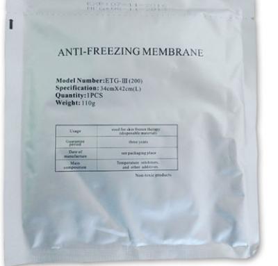 China 110g Antifreeze Membrane For Cryolipolysis Slimming Machine Fat Burning for sale