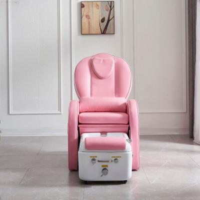 China Synthetic Leather Water Jet Massage Pedicure Spa Chair Adjustable Manicure Tattoo Chair for sale