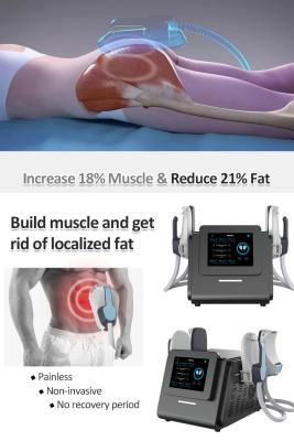 China 4 Handles EMS Sculpting Machine Weight Loss Emsclpt Machine For Home for sale