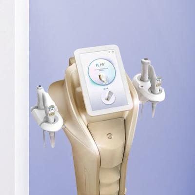 China Rf Lifting Hifu Ultrasound Skin Tightening Machine With 2 Handles for sale