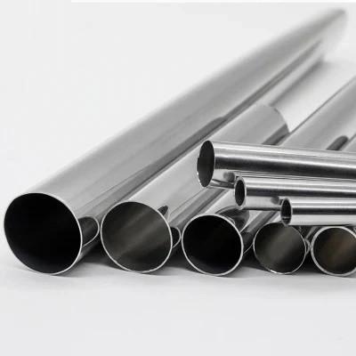 China 304 304L Stainless Steel Tube Round Brushed Stainless Steel Pipe for sale
