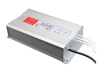China Aluminum 250W Switching Waterproof Power Supply Low Operation Temperature for sale