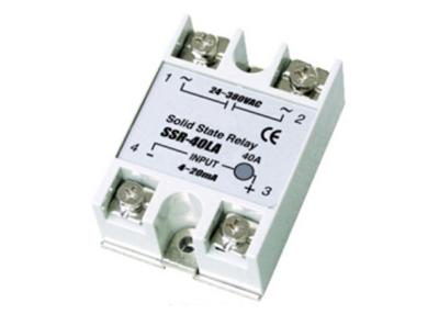 China Mechanical SSR Solid State Relays 4-20mA DC LED Work Instructions for sale