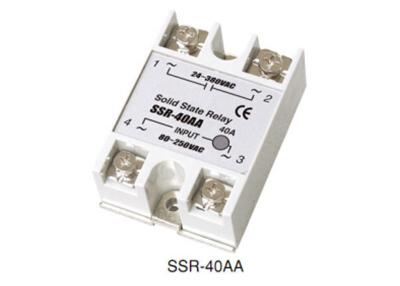 China SSR- AA 132g Solid State Relay 2500VAC , Single Phase Relay Zero Current Turn Off for sale