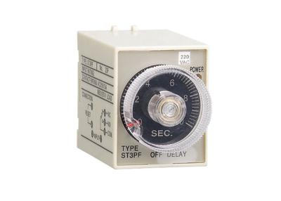 China ST3P Series Electronic Timer Switch Mechanical Relays AC220V 3A Multi Range Delay for sale