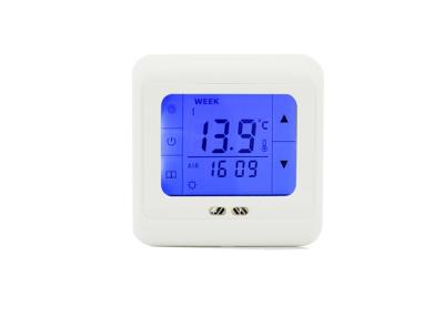 China Digital Control Indoor Room Thermostat for Water Heating System 8.6cm * 8.6cm * 4.3cm for sale