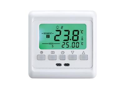 China 60mm WST - 08 Proportional Digital Fan Coil Thermostat With CE Certification for sale