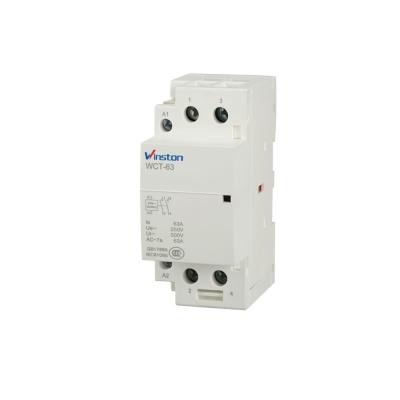 China Professional 63A VMC 24V Electrical Contactor ac unit 2NO 2 Phase Household for sale