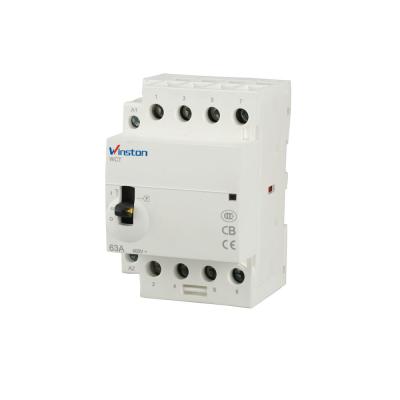China 63A 4NO Telemechanic 4 Pole Manual WCT  AC Unit Contactor / Electrical Contactor for sale