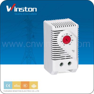 China Normal KTO / KTS 011 Room Thermostat , Bimetal Heating 30W House Thermostat for sale
