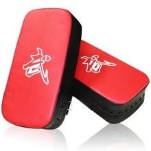 China High Quality Artificial Leather Curved Taekwondo Focus Mittkick boxing target, karate target paddle kicking pad For Whol for sale
