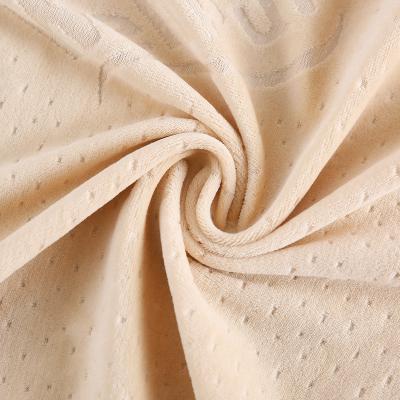 China Wholesale Mens Tracksuit Burnout Loop Jacquard Upholstery Velvet Fabric for sale