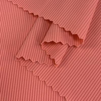 Κίνα Quick Omni-Dry Ribbed Stretch Fabric Nylon Spandex For Loose Pants προς πώληση