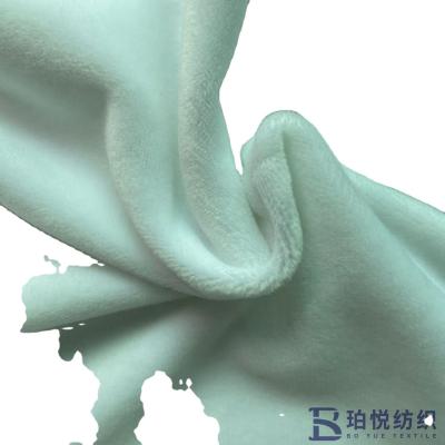Cina Rib Velvet Textured Knit Fabric Stretch Korean For Women Dress in vendita
