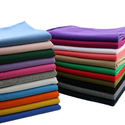 Китай Knitted 100 Cotton Rib Fabric Stretch For Long Sleeve T-Shirt продается