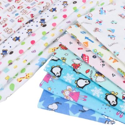 China Flannel Printed Textile Woven Fabric Double Face Coral Fleece Fabric For Plush Toy à venda