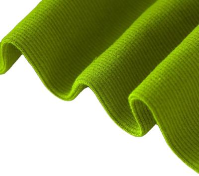 China Pure Rib Cuff Fabric Cotton Stretch 728 Colours Medium Weight à venda