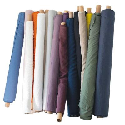 China French Linen Home Textile Fabrics Wrinkle Resistant 280cm Wide Bedding à venda