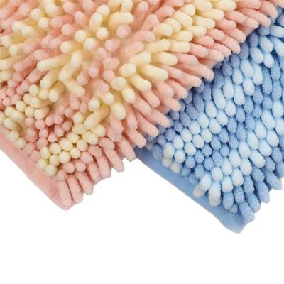 China Shaggy Home Textile Fabrics For Microfiber Mop Cloth 100% Polyester Blanket à venda