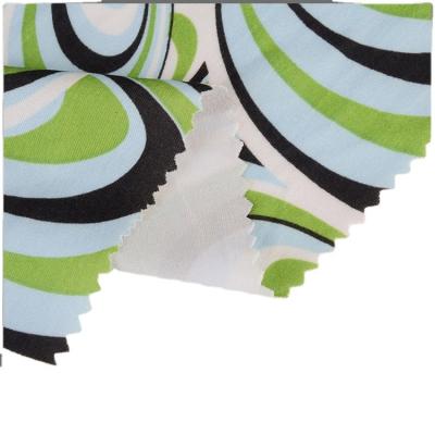 China Digital Print Bedding Fabric Milk Fiber Lightweight For Garment en venta