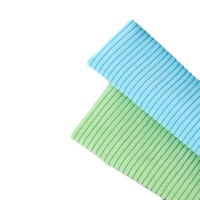 China Anti Pill Polyester Rib Fabric Wale Corduroy Fabric For Garment à venda