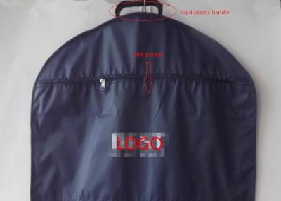 China Classic Polyester Waterproof Suit Garment Bags / Dustproof Garment Cover Bag for sale