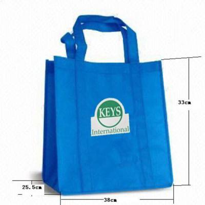 China Generic Supermarket Non Woven Shopping Bag Non Woven Fabric Bags for sale