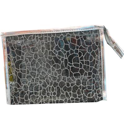 China Fashionable Portable Clear Makeup Bag in Nylon Mesh Reusable Feature for sale