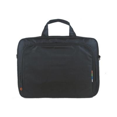 China Black Nylon Business Computer Bag , Mens Laptop Briefcase 16 inch Computer Bag OEM for sale