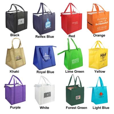 China 35*22*30 CM Size Insulated Picnic Bag Non Woven With 2Mm Aluminum EPE for sale