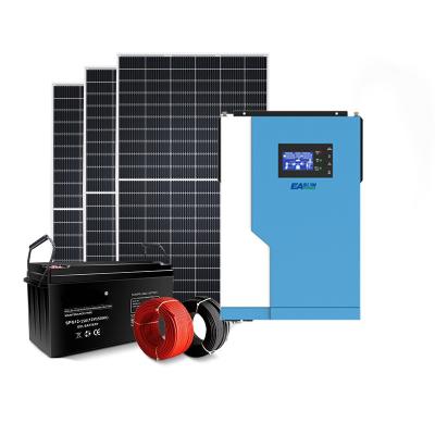 China Pwm Solar Panel Battery System 5.5kW Portable Hybrid Off Grid Inverter for sale
