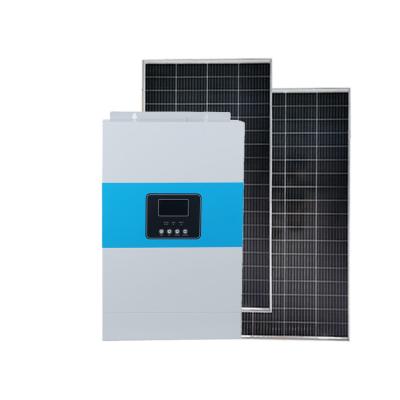 China Solar Panel Cable Off Grid Hybrid Solar Inverter RS232 USB 5.5Kw for sale