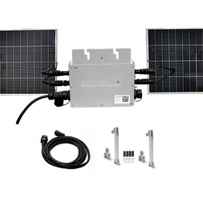 中国 600W太陽電池パネルマイクロ インバーターMonocry Stallineのバルコニー動力火車 販売のため
