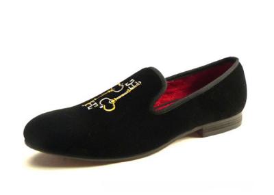 Китай Высококачественный мужской вышитый лофтер, прочный мужской черный сапог на ботинках продается
