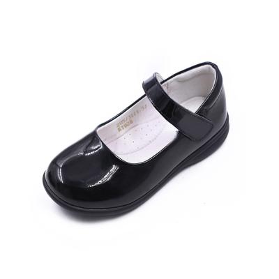 China Sapatos escolares de couro unisex de salto plano Sapatos de couro Mary Jane personalizados à venda