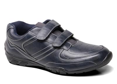 China Zapatos deportivos duraderos para hombres, zapatos de velcro para caminar para hombres, zapatos de cordón. en venta