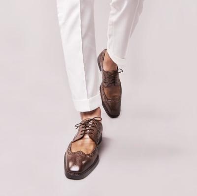 Китай Итальянский дизайнер мужской формальный костюм обувь классическая формальная Оксфордская обувь для мужчин обувь продается