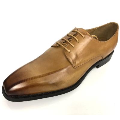China 2018 Lace-up Italian Genuine Cow Leather Bulk bicycle Toe Mens Shoes for sale