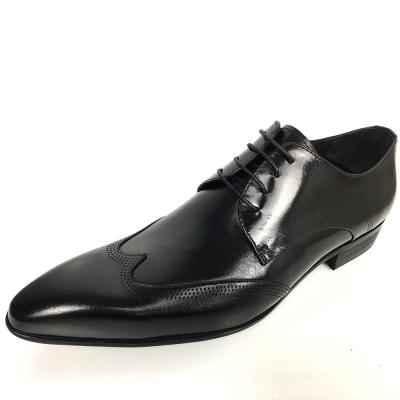 Chine 2018 dernier style de qualité cuir marque de luxe homme lacets chaussures de robe formelle 2018 usine chaude mode style homme cuir à vendre
