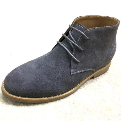 China Big Size Italian Stylish Mens Suede Desert Boots , Winter Ankle Premium Suede Boot for sale