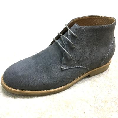 China Fancy Suede Material High Top Casual Shoes , Mens Lace Up Casual Shoes for sale