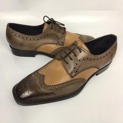 China Fornecedores de calçados masculinos Brogue, calçados clássicos, calçados masculinos de casamento à venda