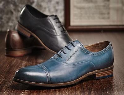 China Sapatos duráveis de 3 cm de salto, calçado de couro, calçado de festa, calçado para homens. à venda