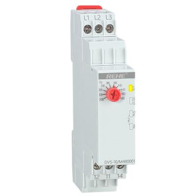 China DV5-10 3 Phase Relay Loss Sensors Relay Asymmetry Control Voltage Monitoring Relays for sale