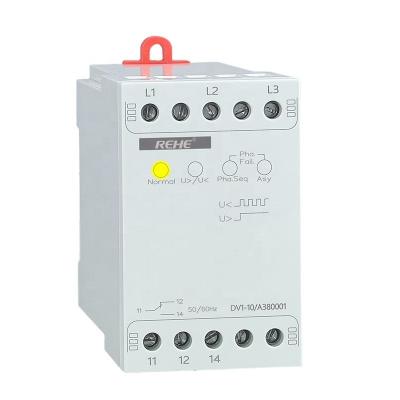China DV1-10 SPDT Relay 3 Phase Voltage Monitoring Relay for sale