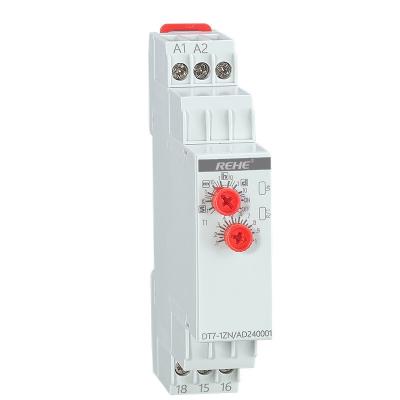 China DT7-1ZN Delay OFF Programmable Single Function SPDT 10A Single-Time Relay AC/DC12V-240V for sale