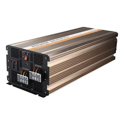 China Off grid type to AC Rechargeable UPS 5000w solar inverter with battery charger for sale