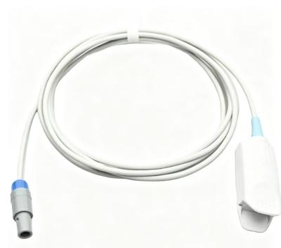 Adults Reusable SpO2 Sensor 2.8M Medical SpO2 Sensor Class II Medical ...