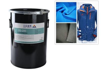 China Clothing Functional Fabrics Epoxy Fabric Glue For Nylon Jacket CAS 9009 54 5 for sale